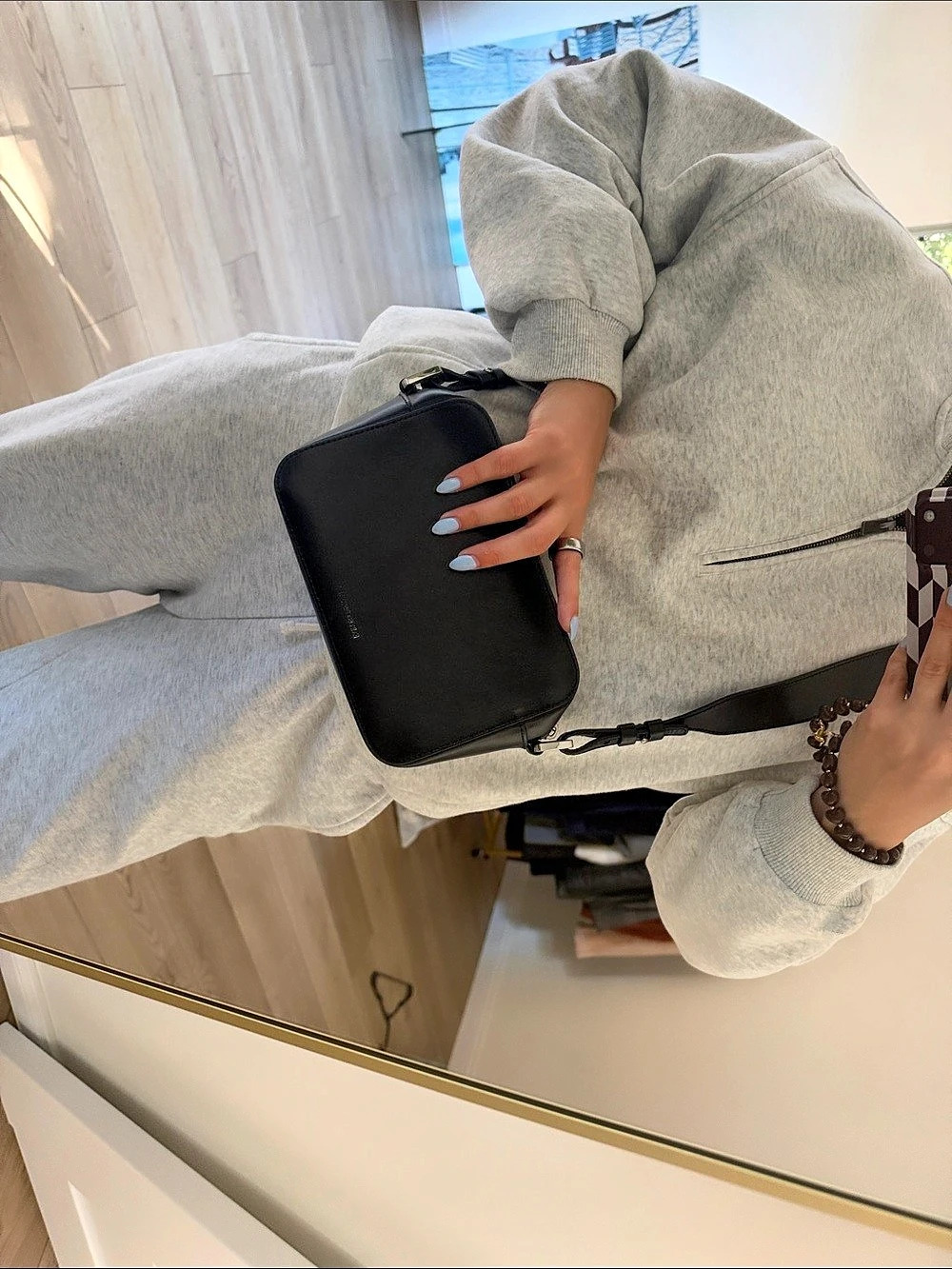 Emporio Armani The Black Crossbody Bag